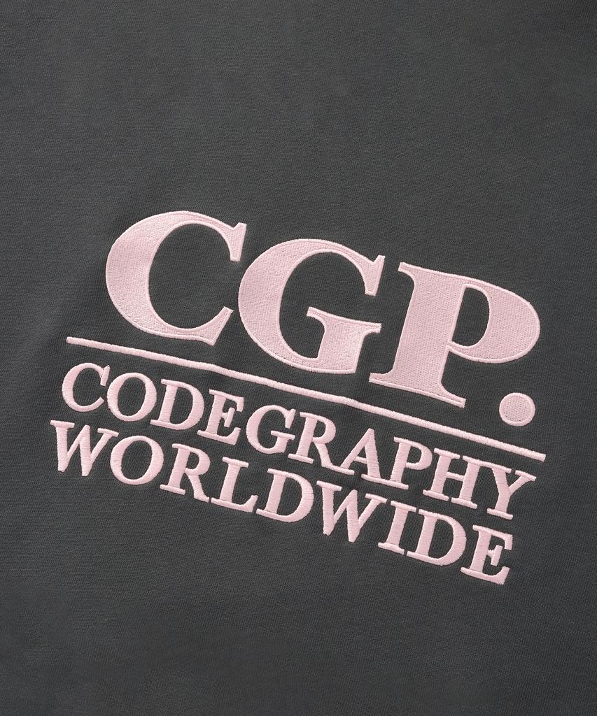 CGP (женщины) Свитшот с квадратным логотипом_Угольный