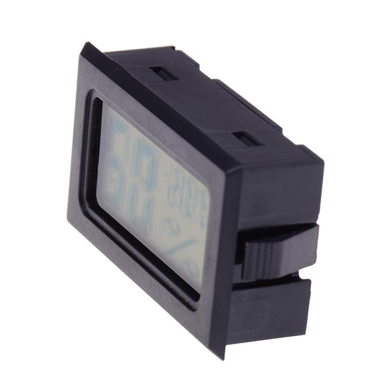 Small Size Digital Lcd Thermometer Hygrometer Humidity Temp Meter Measuring