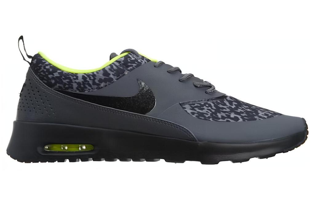 Nike Air Max Thea Print Темно-серый Черный Вольт Женские 599408-006