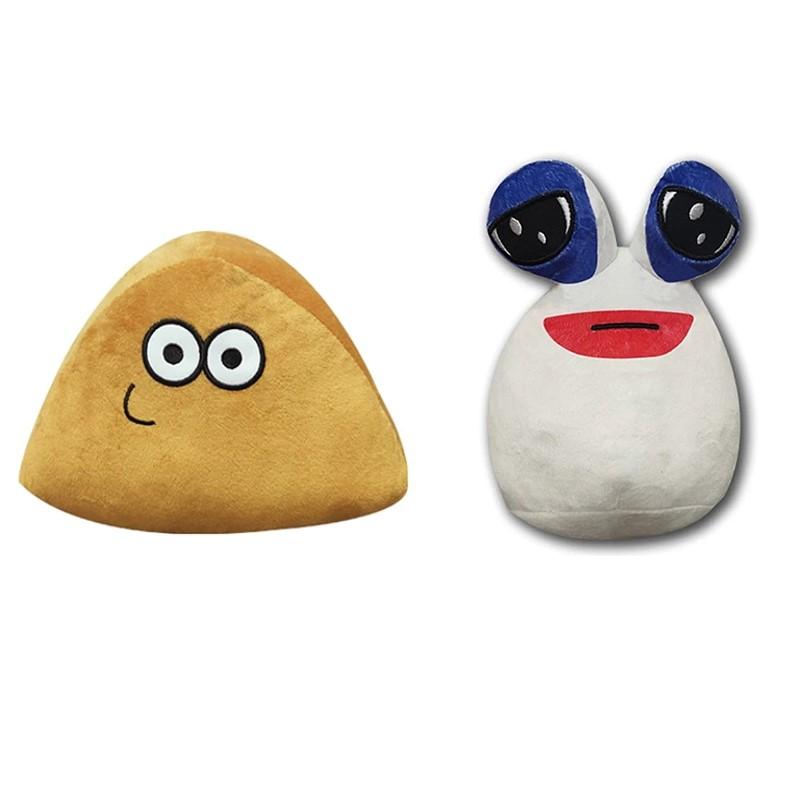 Game My Pet Alien Pou Плюшевая игрушка Furdiburb Emotion Alien Plushie Мягкая кукла Pou 22 см