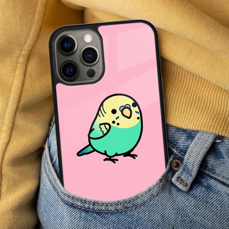 Chubby Bird Soft Phone Case for iPhone 17 Air 16e Pro max 15 Pro 13 14 Plus 11 12 MagSafe Magnetic Coque