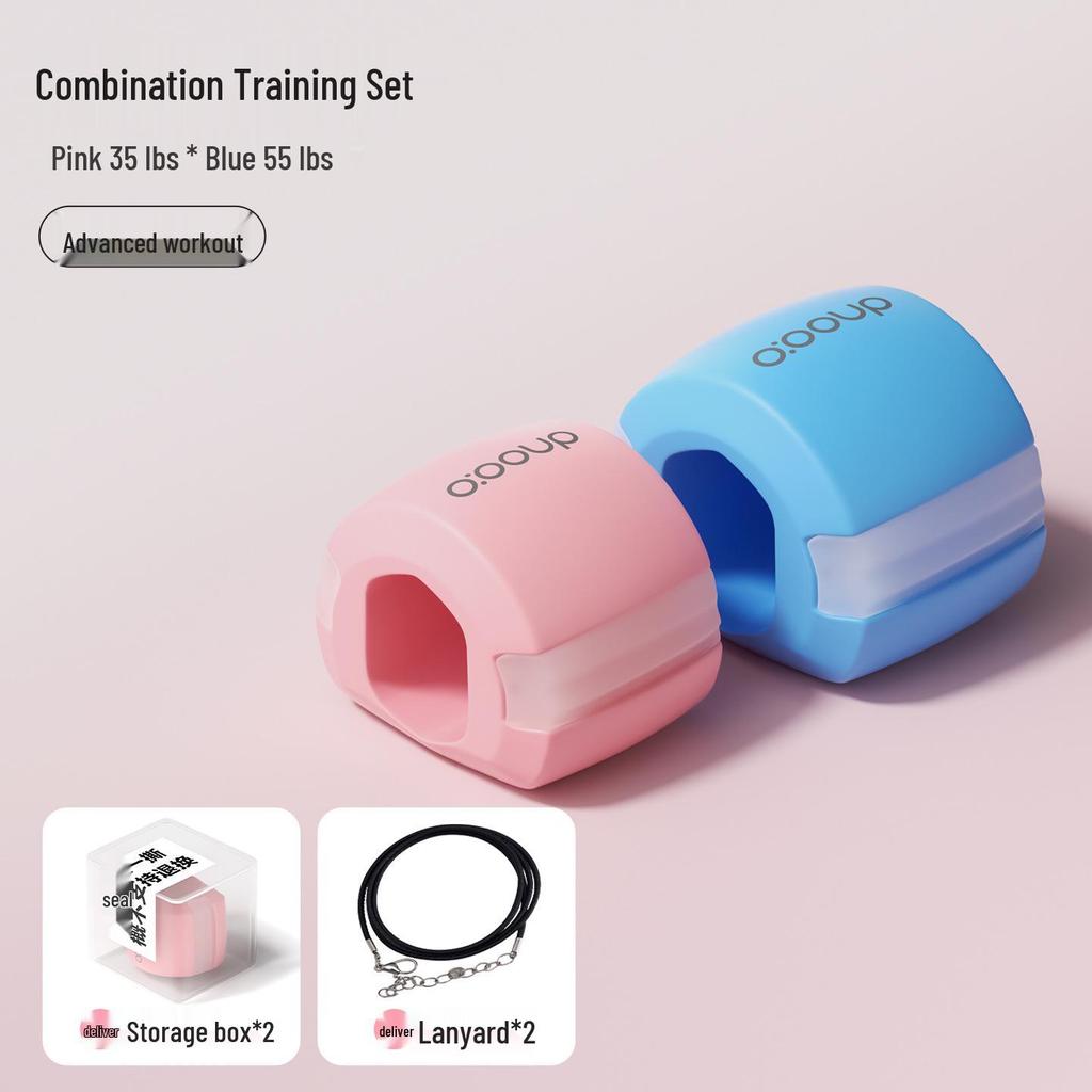 Silicone Jaw Exerciser & Face Shaping Muscle Trainer
