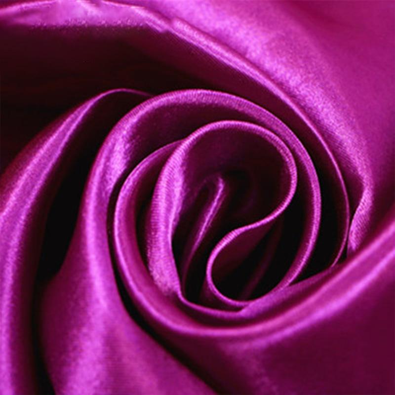 1M Stretch Soft Satin Fabric Wedding Party Decoration Box Lining DIY Clothing Sewing Background Accessories