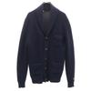 Made In Italy Wool Long Sleeve Shawl Collar Knit Cardigan Men's Used
