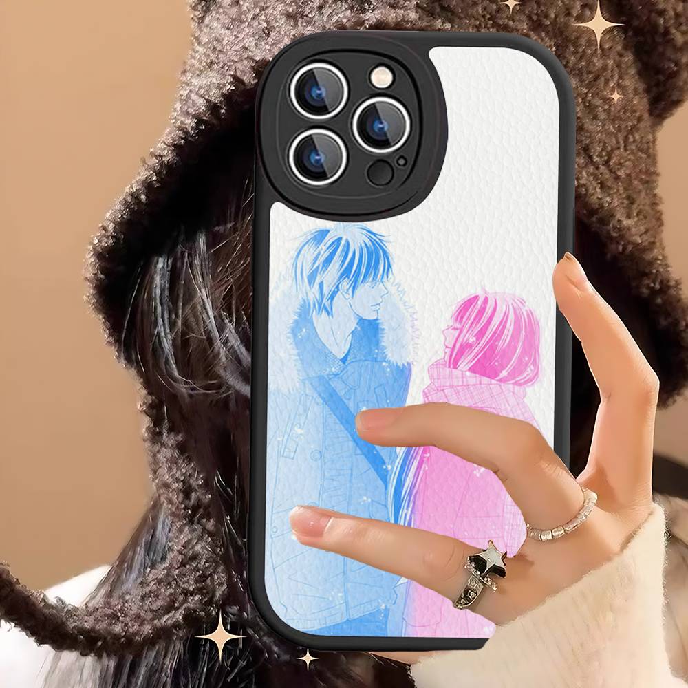K-Kimi Ni T-Todoke Для IPhone 16 15 14 13 12 11 Pro Max Plus Кожаный Чехол для Телефона