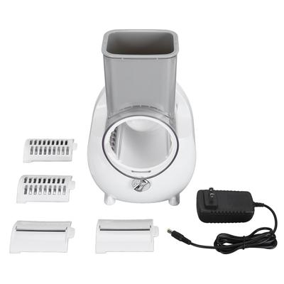 Электрическая терка для сыра Многофункциональная эффективная полностью автоматическая терка для сыра с 5 сменными барабанами