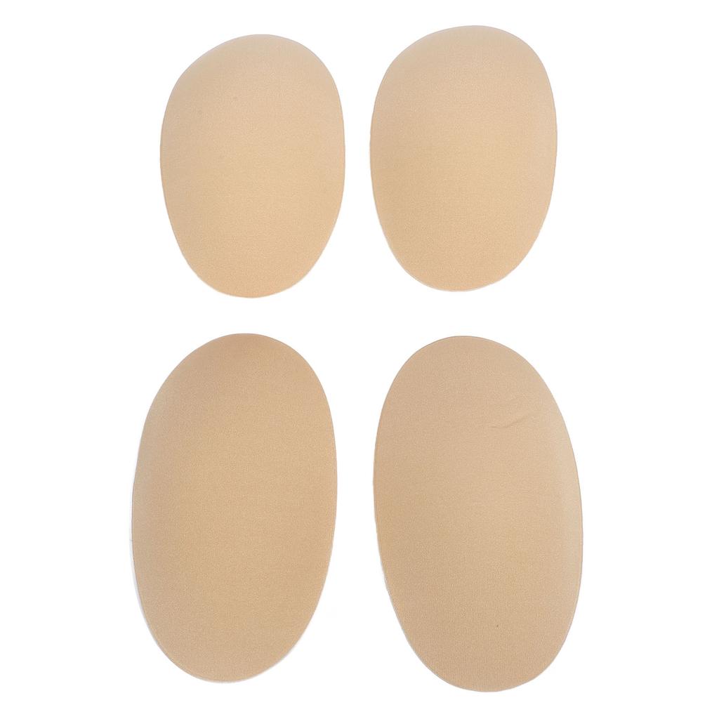 2 пары подплечников съемные самоклеящиеся противоскользящие подплечники телесного цвета для женской и мужской одежды