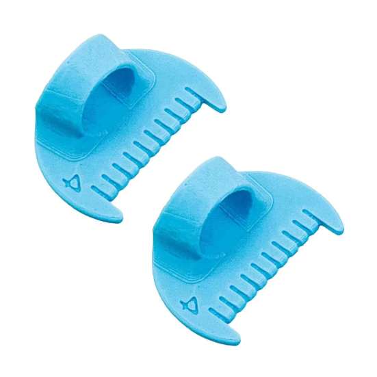 2/4Pcs Sewing Gauge with Thumb Guide Compact Design Portable Needle Gauge Quilting Ruler DIY Stitching Tools