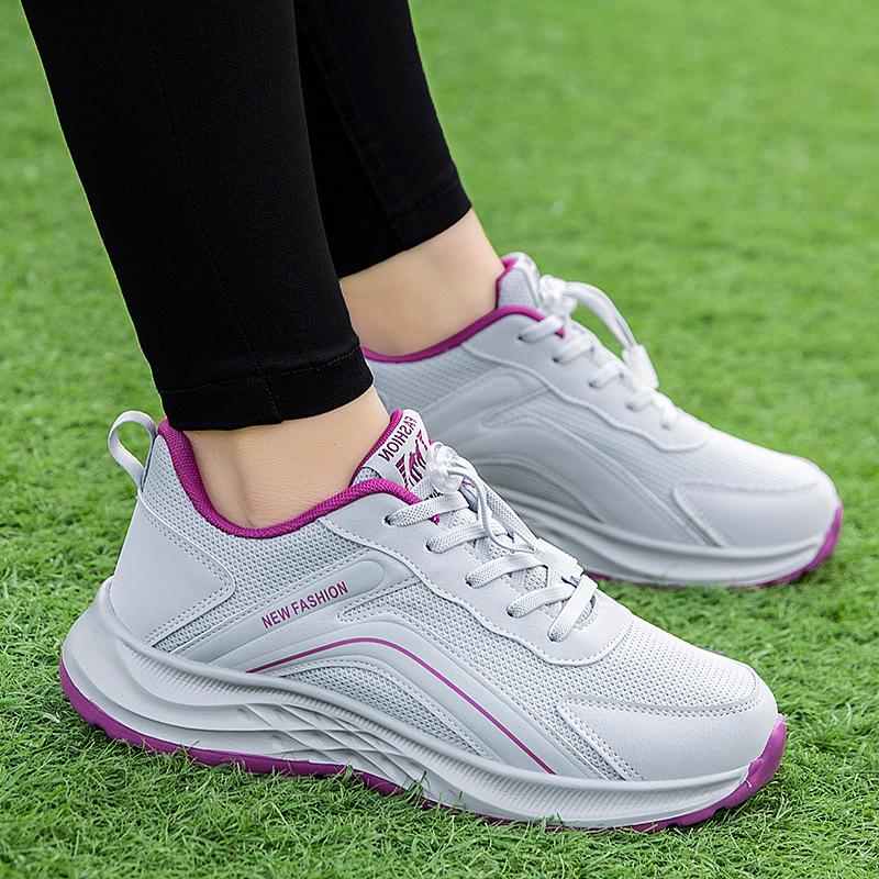 Zulijie Autumn Comfort Мягкая нескользящая подошва для ходьбы для мам среднего и пожилого возраста