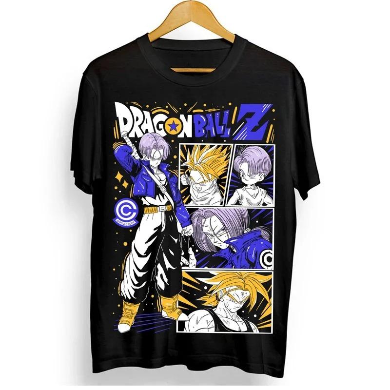 Dragon Ball Z Мужские Женские Мужские Футболки Сон Гоку Веджета Оверсайз 100% Хлопок Одежда Смешная Футболка с Коротким Рукавом Круглый Вырез Новое Поступление Футболки