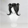 Needy Girl Overdose Косплей Парик Костюм Волокно синтетический парик Игра Needy Girl Overdose Косплей Черная Юбка из Искусственной Кожи