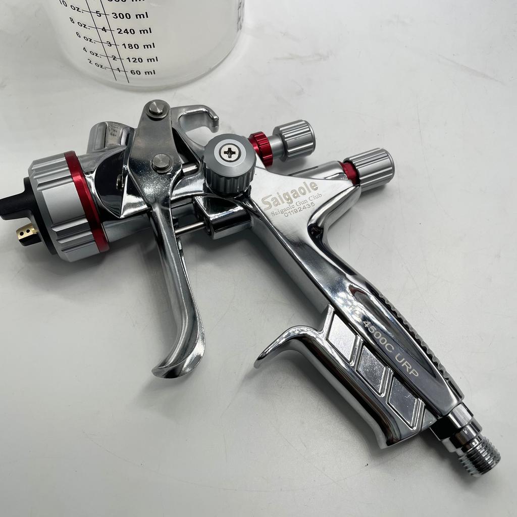 T40 Spray Gun With Adapter No Need Wash Can Change Pot Car Painting Sprayer Tool HVLP Airbrush Paint Tool