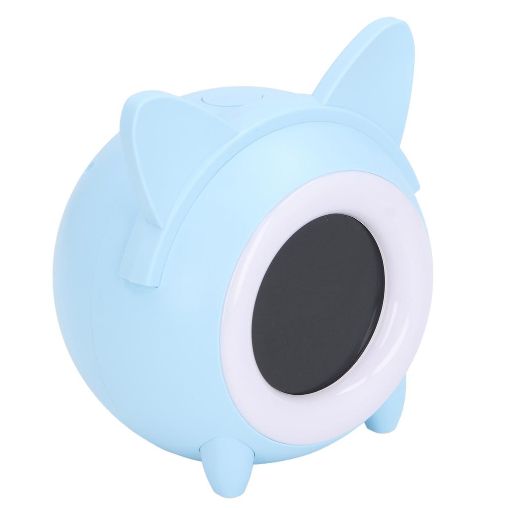 Kids Cartoon Wake Up Machine Mini Digital Night Light Nap Timer Cartoon Sleep Training Clock Light