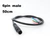 DIY 4Pin 5Pin 6Pin Jack Car DVR Camera Extension Cable HD Monitor Vehicle Rear View/Back Up Camera Wire Male Female Plug Cord