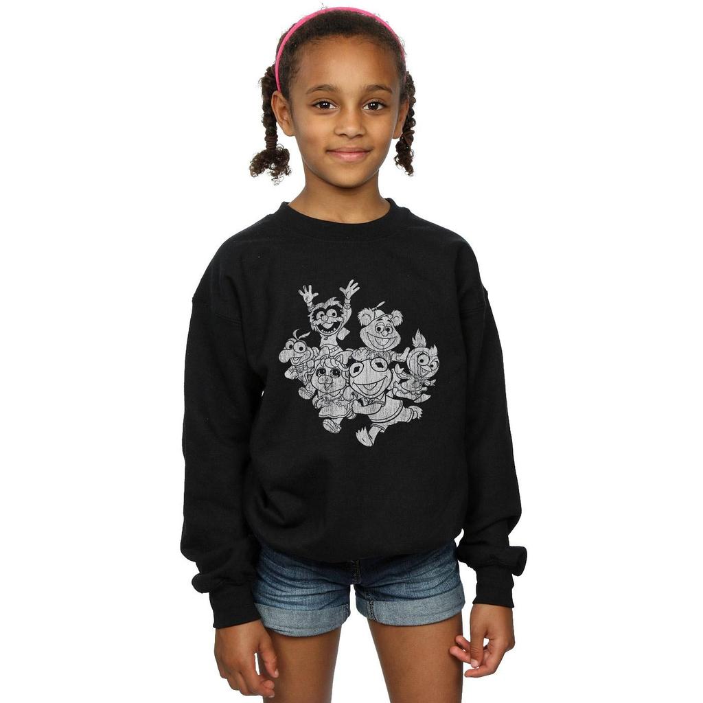 Disney Girls The Muppets Muppet Babies Mono Group Sweatshirt