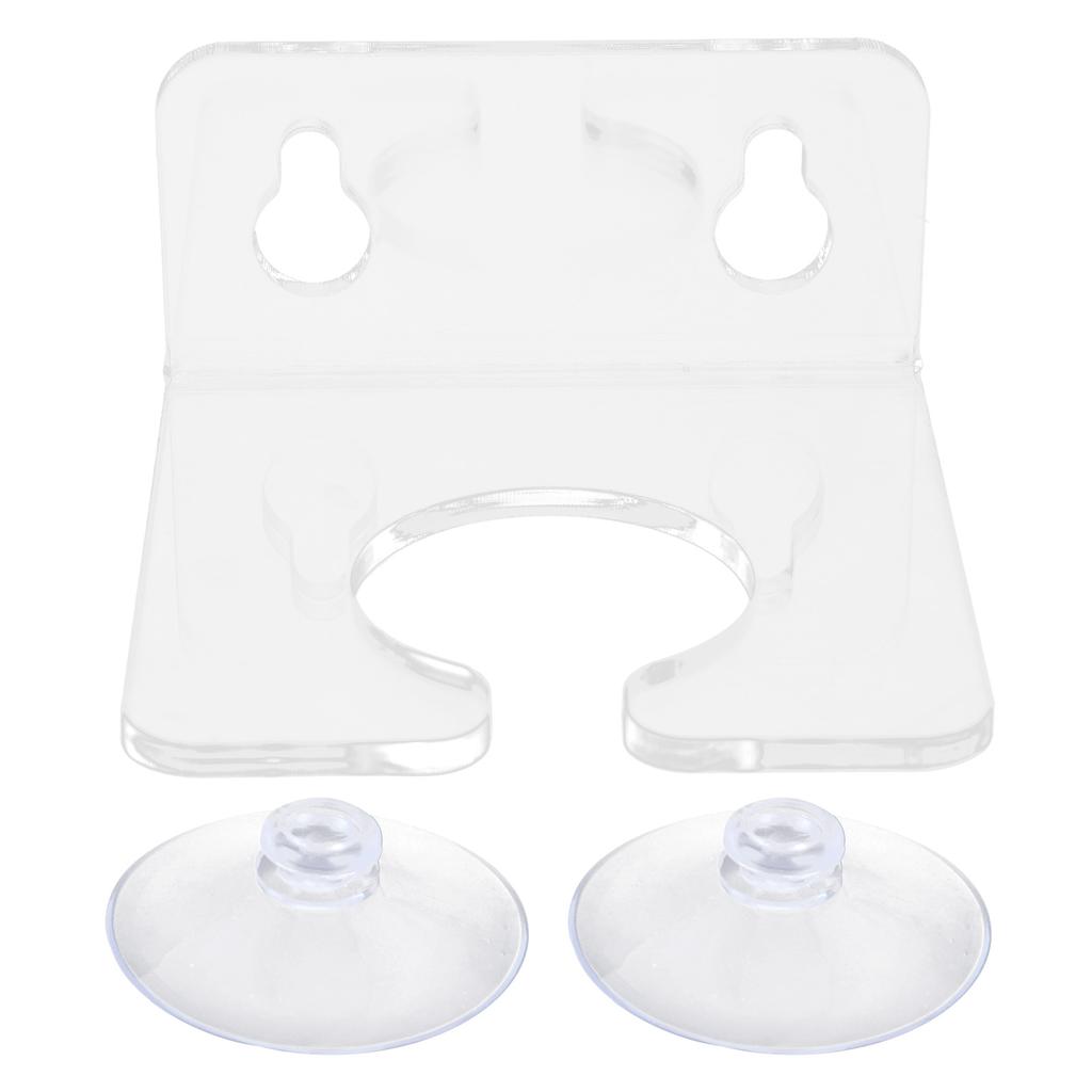 Держатель для бокала на ванну с присосками Прозрачный акриловый портативный держатель для бокала для дома