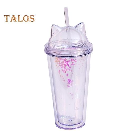 Соломенная чашка без запаха, большая емкость, легкий вес, отличная соломенная чашка для питьевой воды с блестками для дома