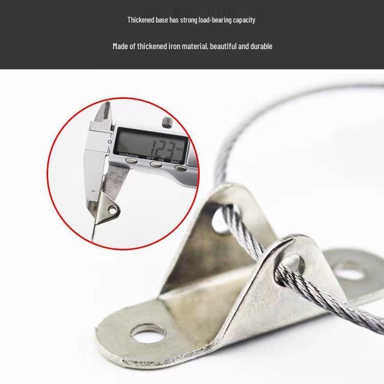 Children's Furniture Anti-Tip Metal Strap for Chest of Drawers and Wardrobe Stabilization