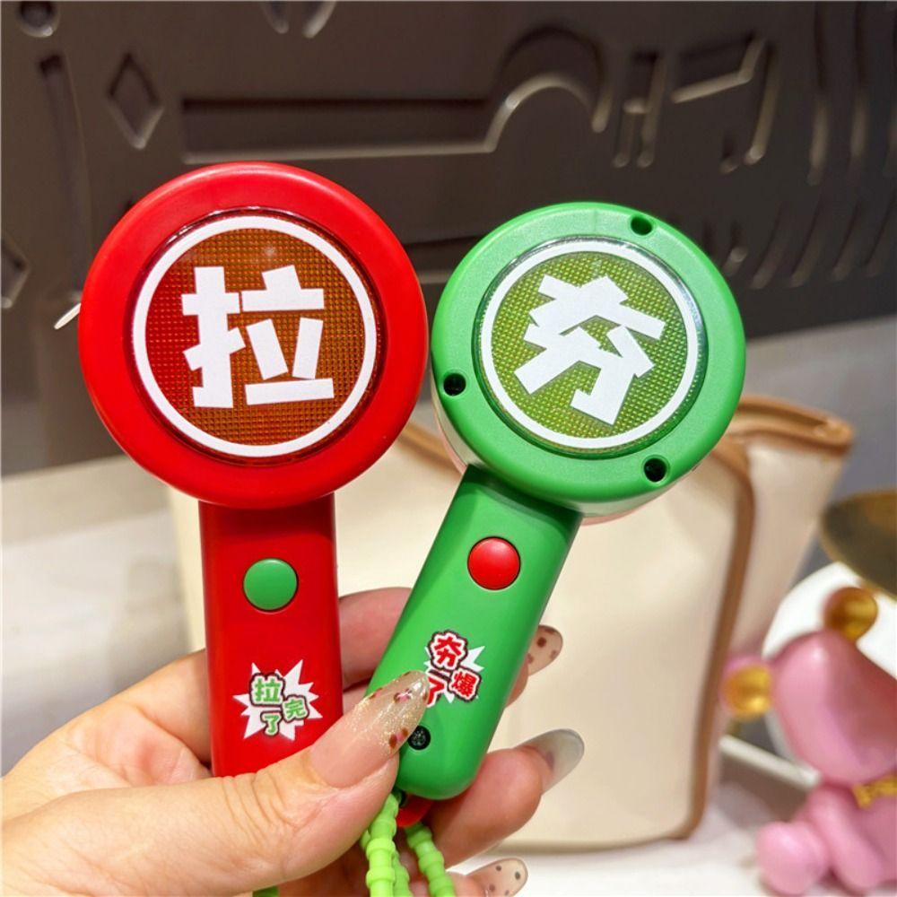 Right or Wrong Interactive Keychain Toy Double-Sided Both Side Voting Paddles Food Review