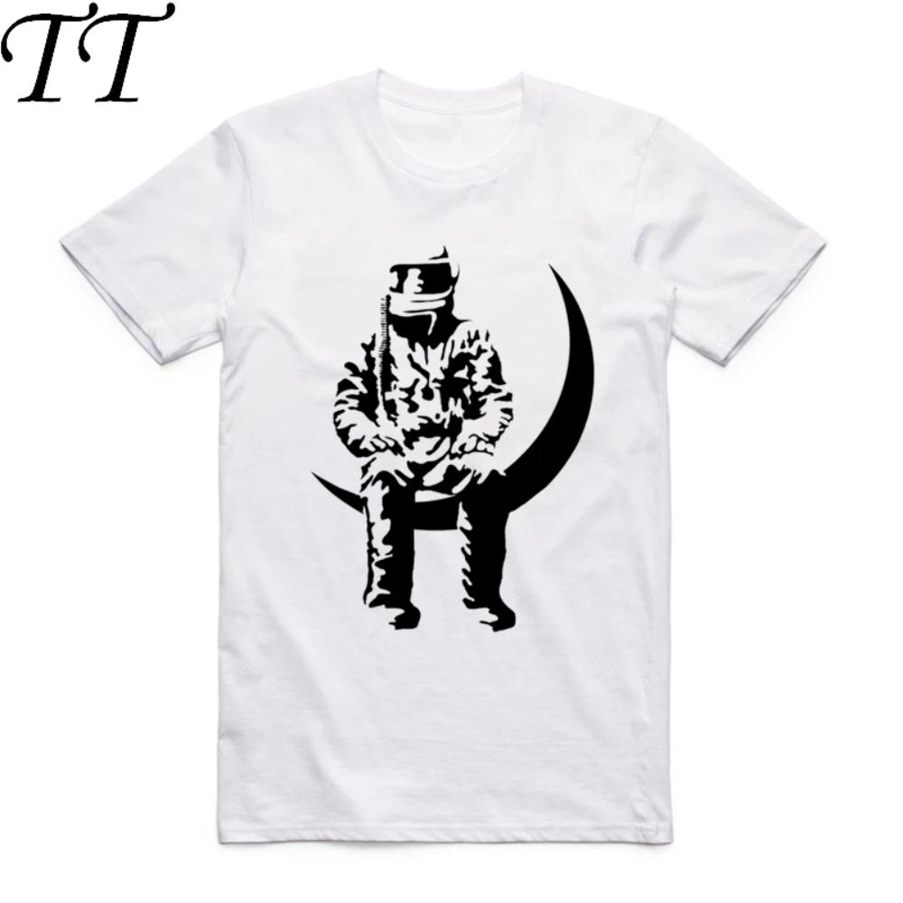 2026 S-XXX Angels and airwaves Men Printed Ava Moon T-shirt Short sleeve O-Neck Harajuku Summer White Casual Tshirt