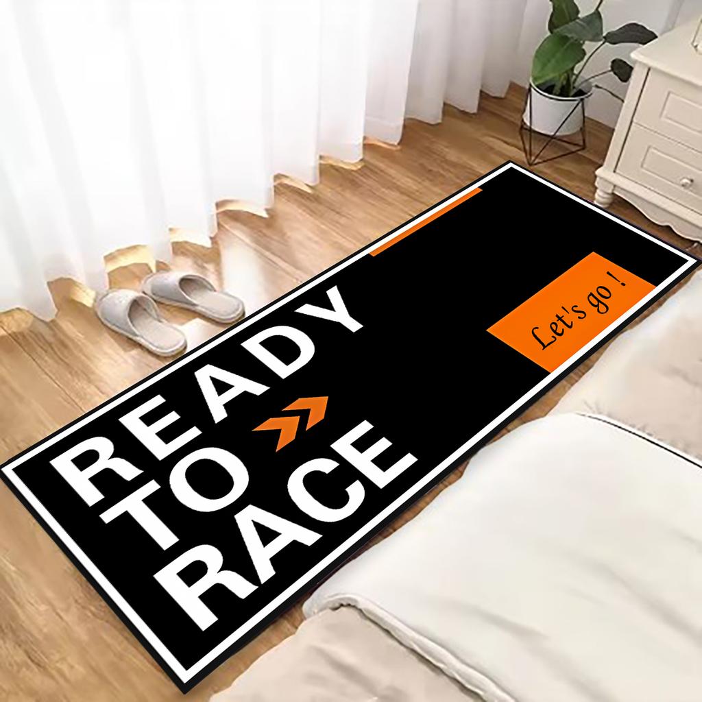 Motorcycle Carpet Garage Mat Racing Cool Moto Display Motorcycle Display Mat Room Anti-slip Home Decoration Rug Customized