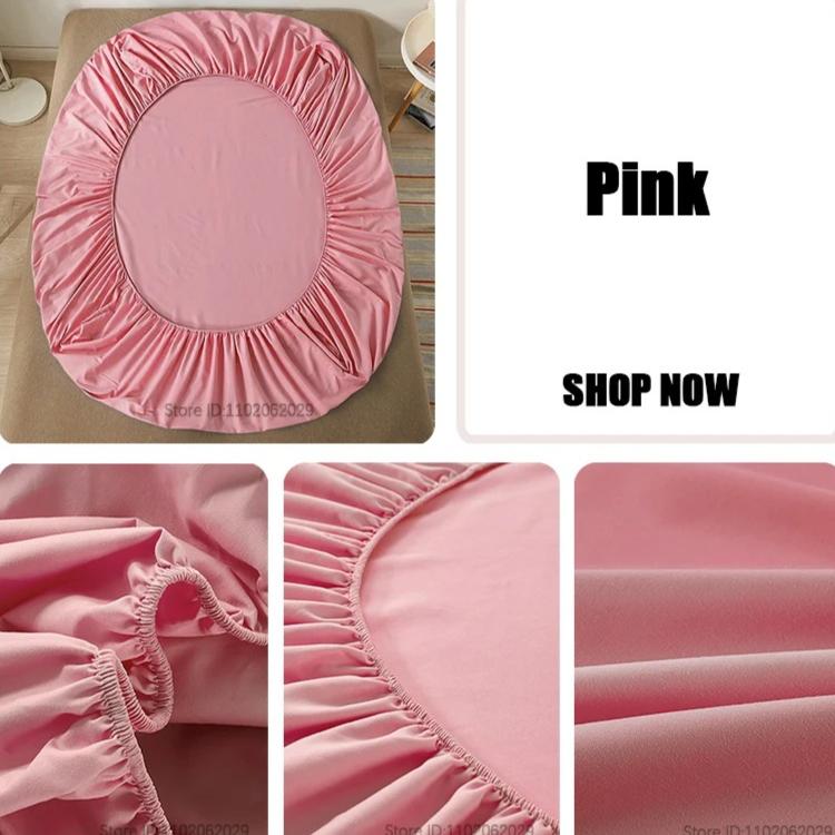 Простыня на резинке, нескользящие регулируемые наматрасники для односпальной, двуспальной, королевской и полуторной кровати