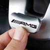 Car Emblem Badge Steering Wheel Decoration Trim Sticker For Mercedes Benz AMG W206 W204 W205 W212 W213 W221 W222 W223 W251 W464 GS1