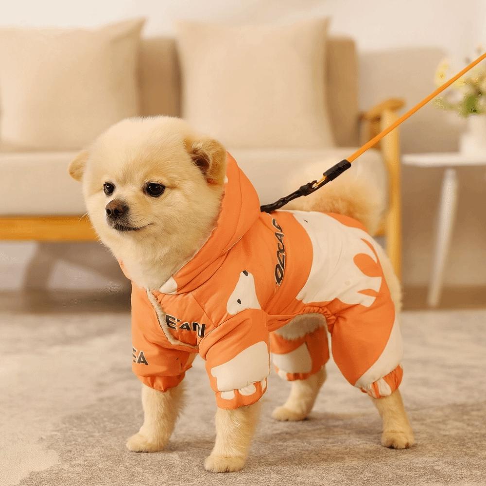 Зимняя одежда для собак против линьки, теплая, для питомцев, для улицы, флисовая куртка для собак, для ежедневной прогулки