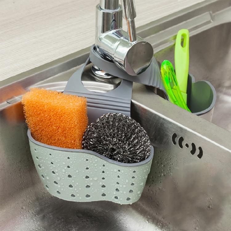 Multi Purpose Kitchen Sink Hanging Basket Hygienic Drain Basket for Kitchen and Bathroom with Adjustable Hanging Designs