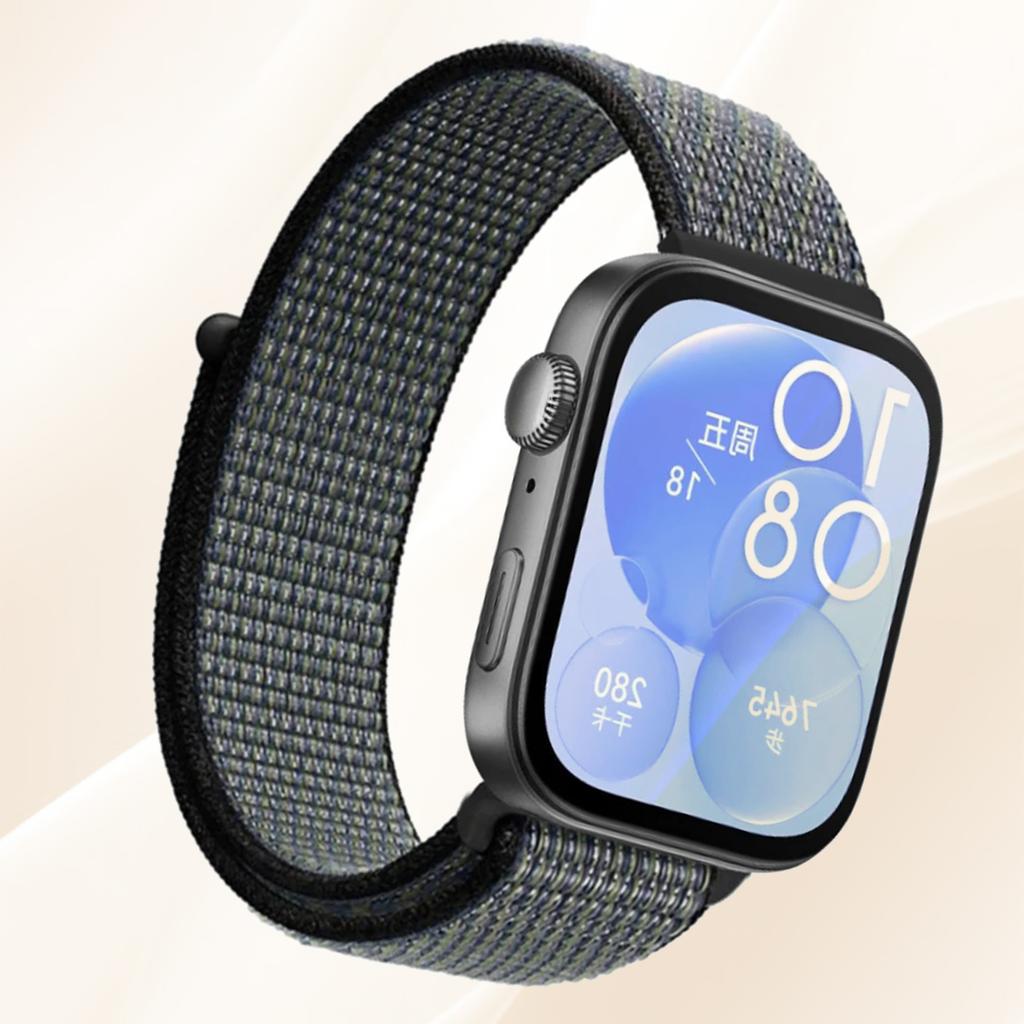 Нейлоновая петлевая лента Для huawei watch fit 3 ремешок умный браслет дышащий Спортивные ремешки браслет для huawei fit3 Аксессуары