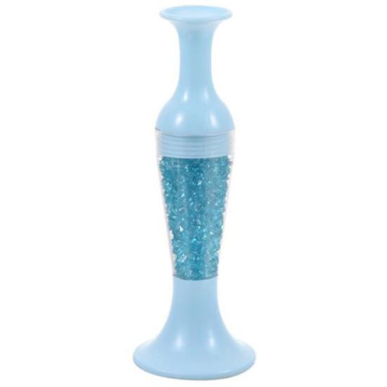 Vase Shaped 5D DIY Painting Point Drill Pen with Diamonds Cross