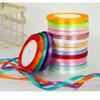 22Meters/Roll 1cm Satin Ribbons for Wedding Birthday Party Gift Wrapping Christmas Halloween Festival Supplies DIY Crafts Ribbon
