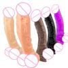 Грибовидная головка дилдо изогнутый вверх ПВХ дилдо толстый дилдо мужской женский мастурбация взрослые секс-игрушки