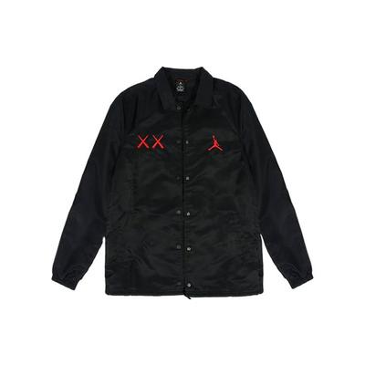 Jordan Повседневная куртка с длинными рукавами Pure Color Emblem, куртка унисекс, черная 884483-010