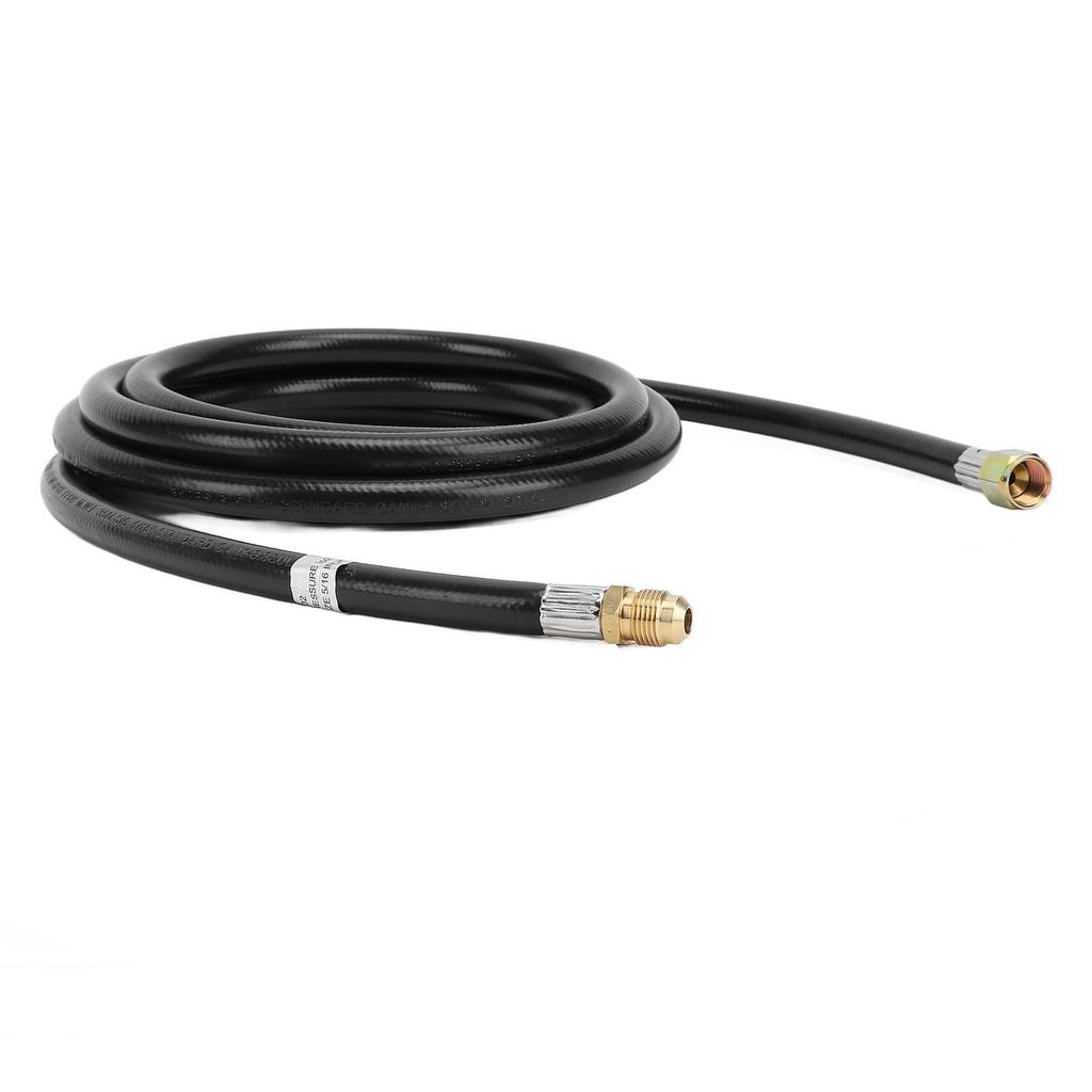 12-футовый удлинительный шланг резиновый 3/8-дюймовый гнездовой раструбный фитинг X 3/8-дюймовый наружный раструбный фитинг шланг для газового гриля RV индейки