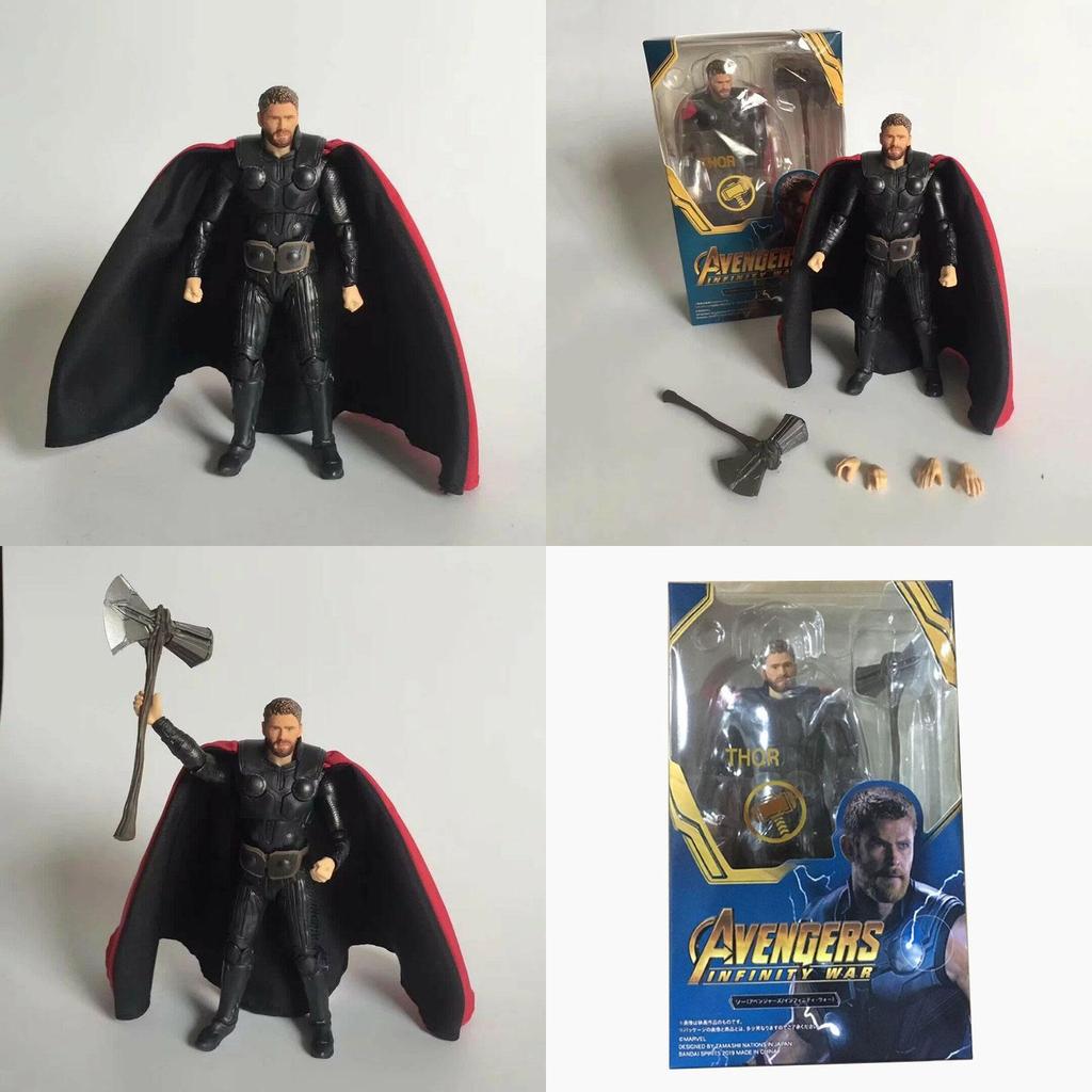 Новая фигурка Shf S.h.figuarts Мстители Война Бесконечности Тор ПВХ с премиальным качеством изготовления