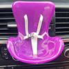 Decorative ABS Car Seat Holder For 10-17cm Dolls Safe Travel Display Ornament Gift Display Stand  Yellow