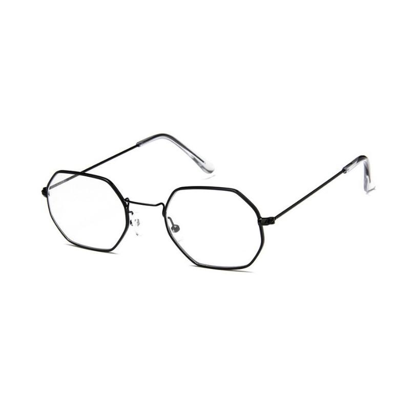 New Classic Octagon Square Sunglasses Women Luxury Fashion Metal Frame Unisex Men Designer Eyewear