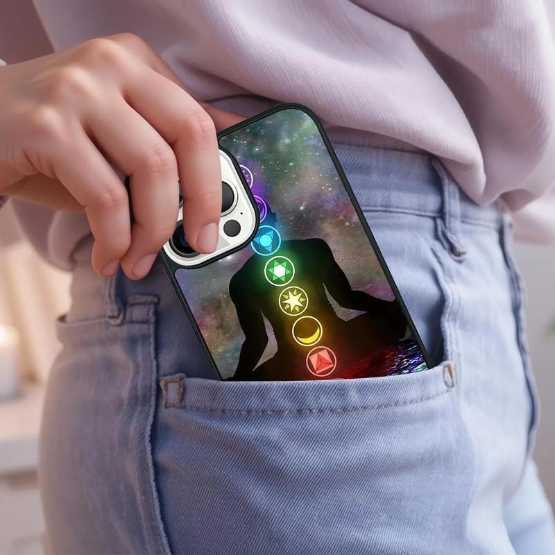 Мандала Чакра Настойчивость Йога мягкий Чехол для Телефона Для iPhone 17 Air 15 16e 14 13 Pro Max Coque 12 11 Pro Max PLUS чехол