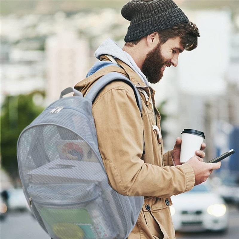 Спортивный рюкзак Плавание Путешествия Пляж Спорт на открытом воздухе Простой