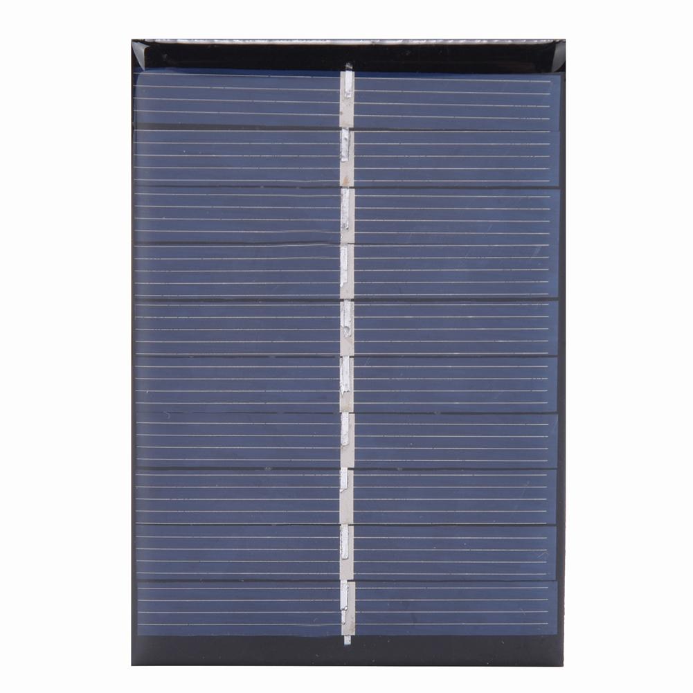 2 шт. 0,6 Вт 5 В Поликристаллическая солнечная панель Плата питания для зарядки Зарядное устройство для маломощных приборов 80x55 мм