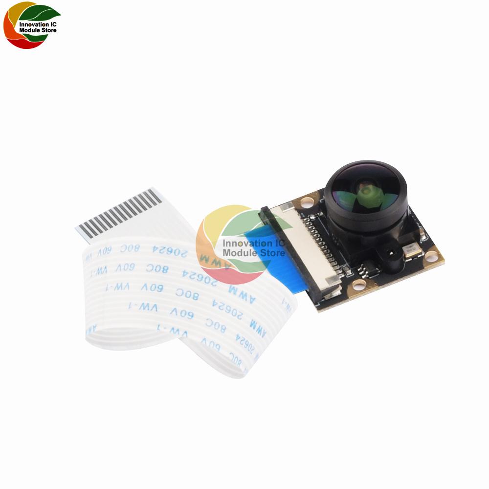 For Raspberry Pi 1/1 Generation 1B+ Camera Module 1 Million Pixel 161 Degree Ultra Wide-angle Lens Dvp Interface for ESP11