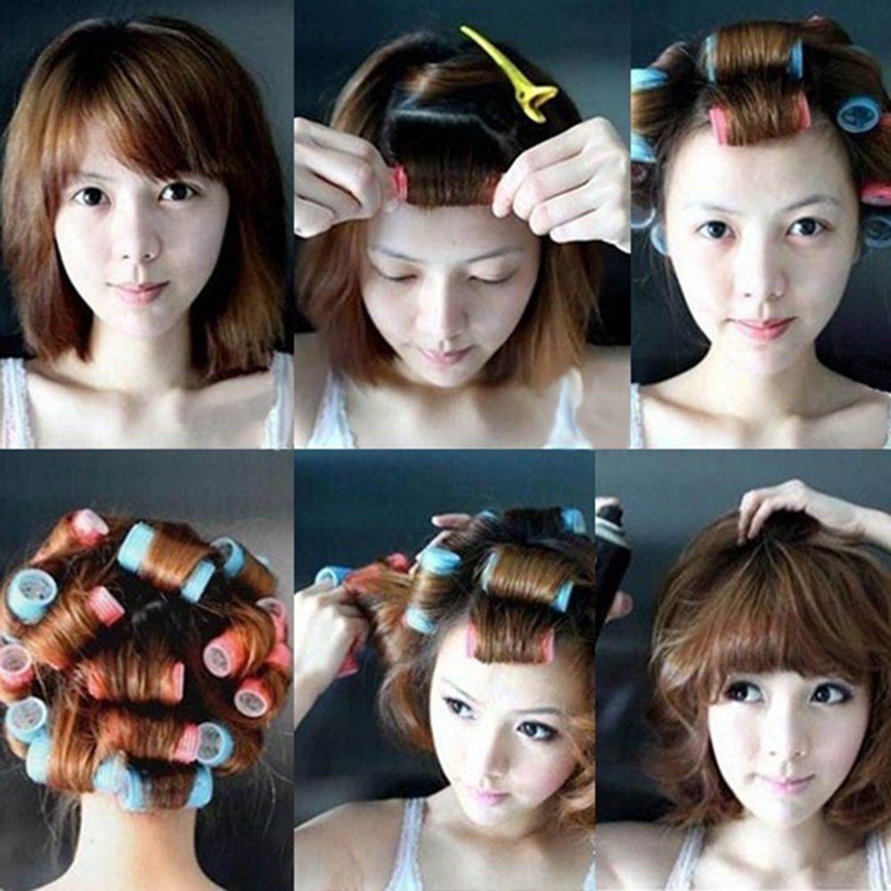 Pcs Random Color Hot Sale Full Size Professional Hairdressing Curlers Self Grip Hair Rollers Salon