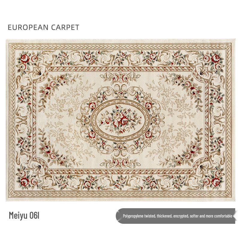 Персидский этнический ковер в скандинавском стиле для гостиной: Мягкий диван и подкладка для кофейного столика