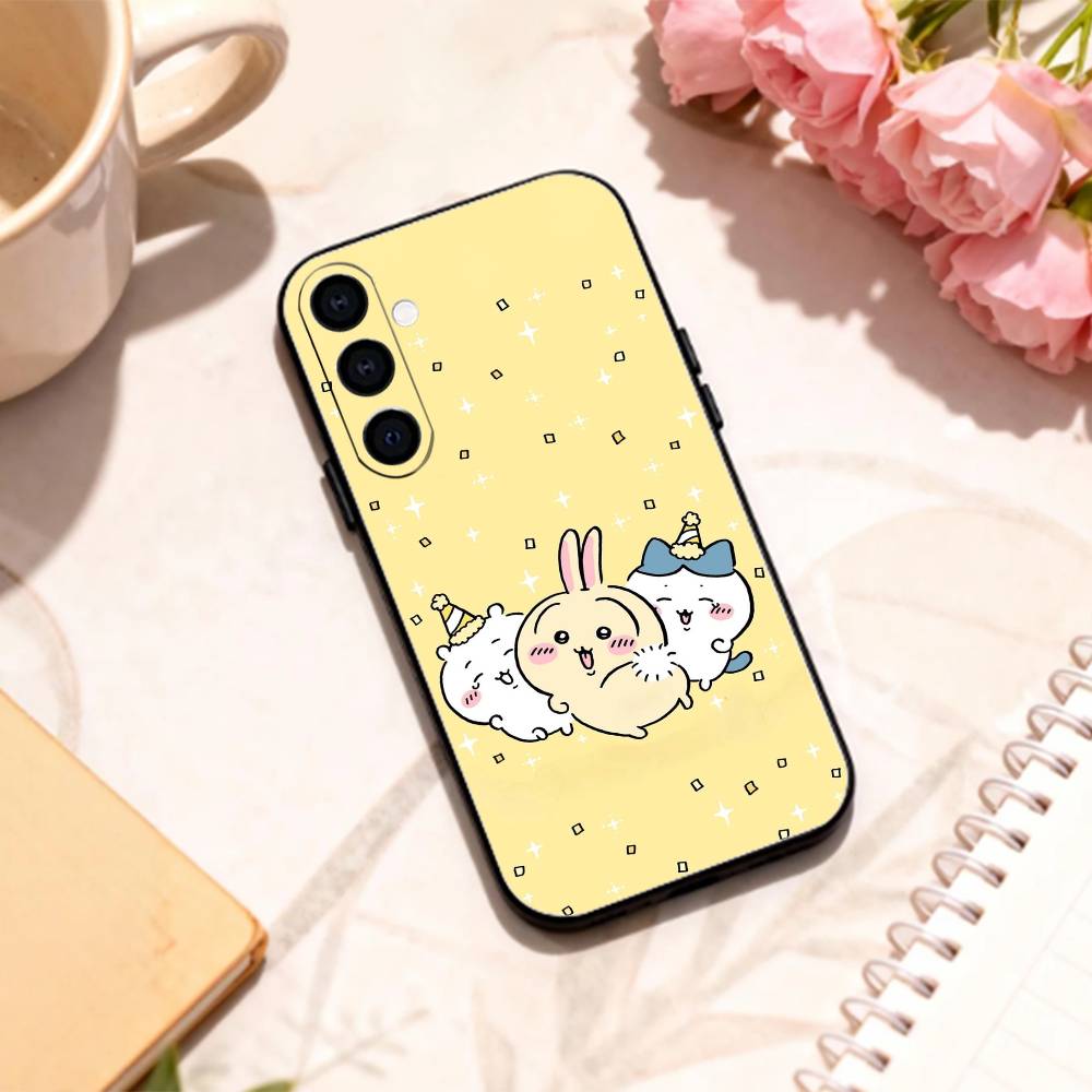 Милый Че-Че-Чиикавас Чехол для телефона Samsung Galaxy A73, A72, A71, A70, A53, A52, A51, Другие Мягкий Черный Корпус