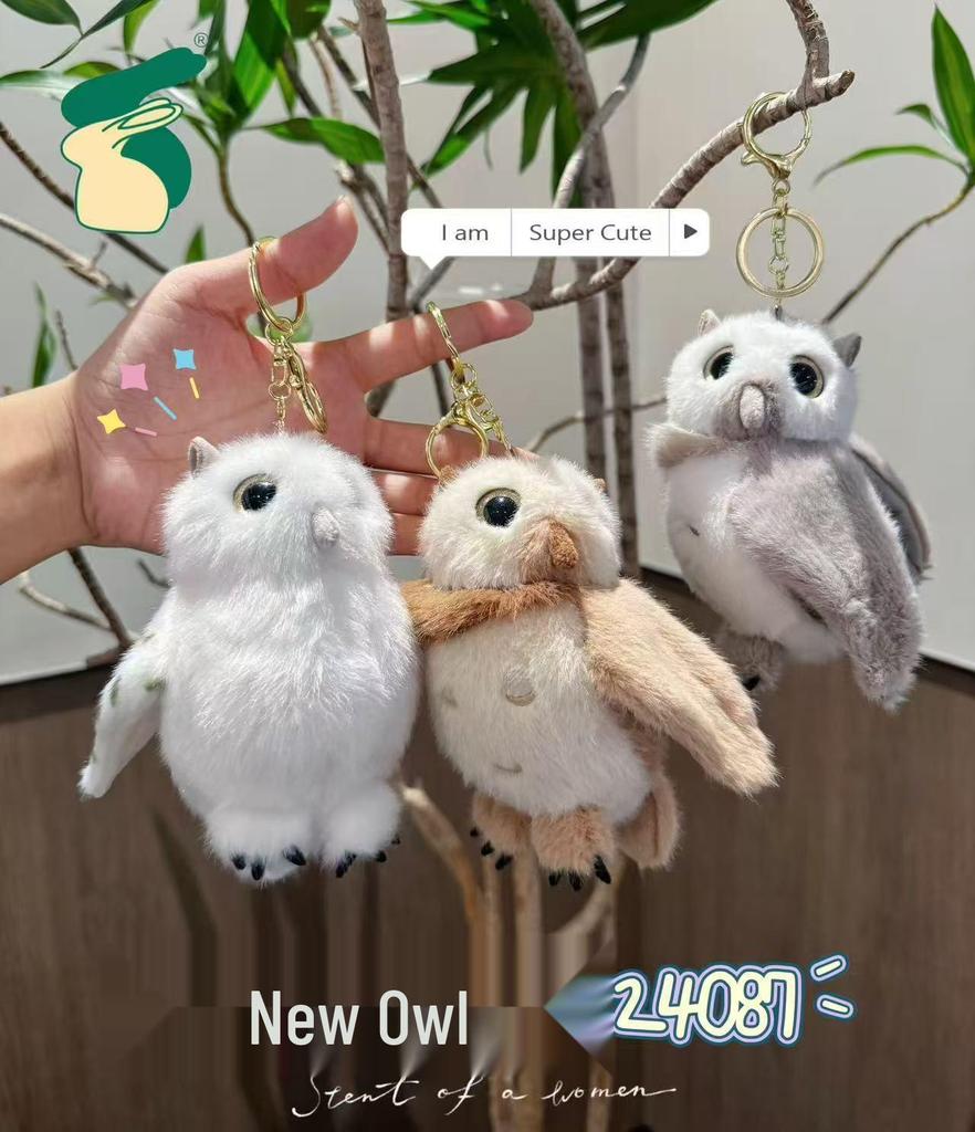 Cartoon Pupu Bear & My Melody Plush Keychain – Cute Backpack Pendant Toy