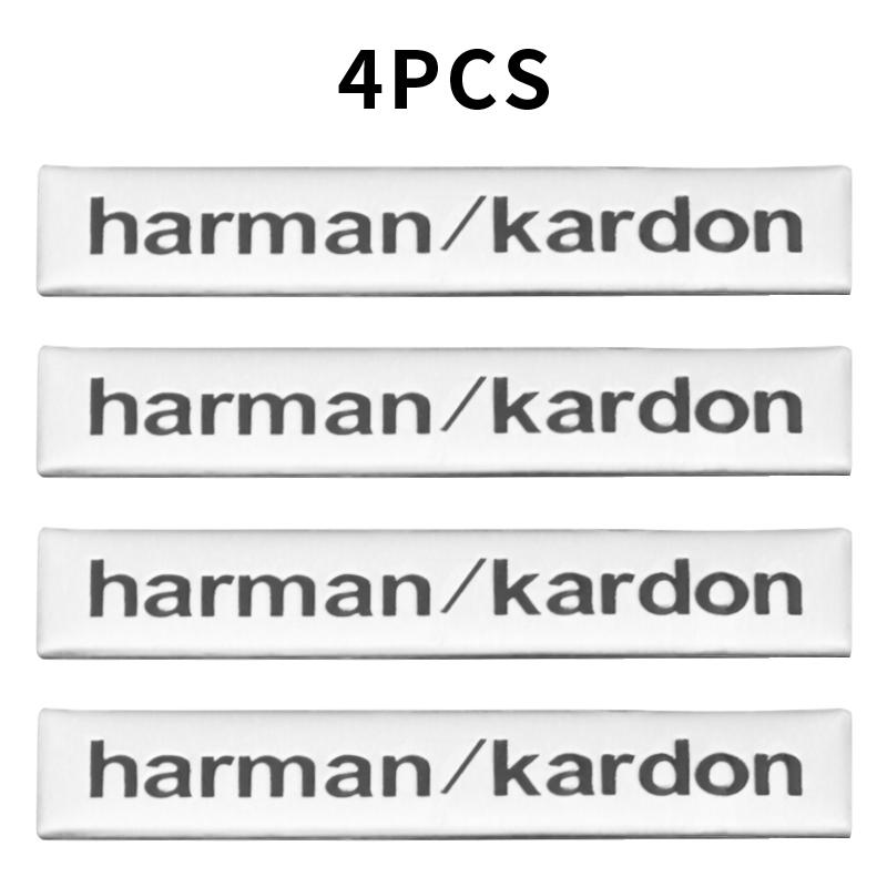 4/2 шт. высококачественный металлический значок динамика harman/kardon для автомобиля, стиль Hi-Fi, значок динамика F2o, стерео эмблема, наклейка, декоративные аксессуары 3A U1