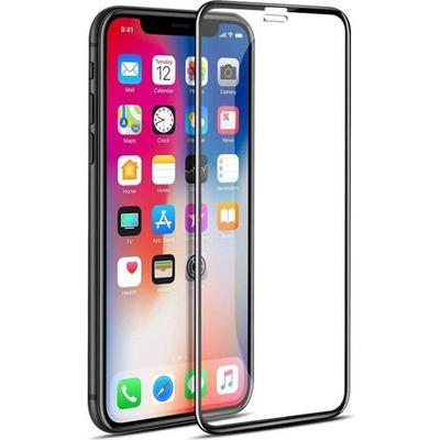 Защитная пленка - Закаленное стекло - iPhone X - Черный - Сверхтонкая - Устойчивая к царапинам