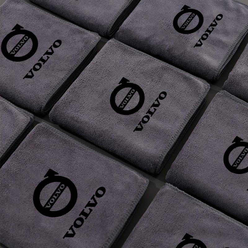 New Microfiber Car Wash Towel Drying Cloth Cleaning Towels for Volvo XC90 V90 V60 XC60 V40 S80 S60 S90 C40 XC40 V70 XC70 C30 C70