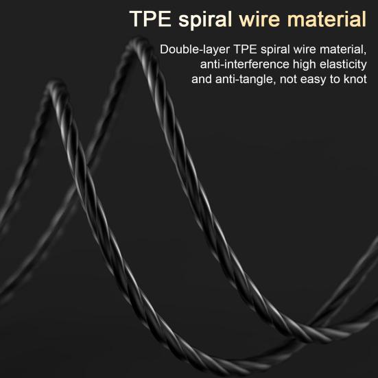 Проводная гарнитура Стерео объемный звук Внутриканальные наушники с шумоподавлением Быстродействующие игровые наушники 3,5 мм Комплект поставки телефона